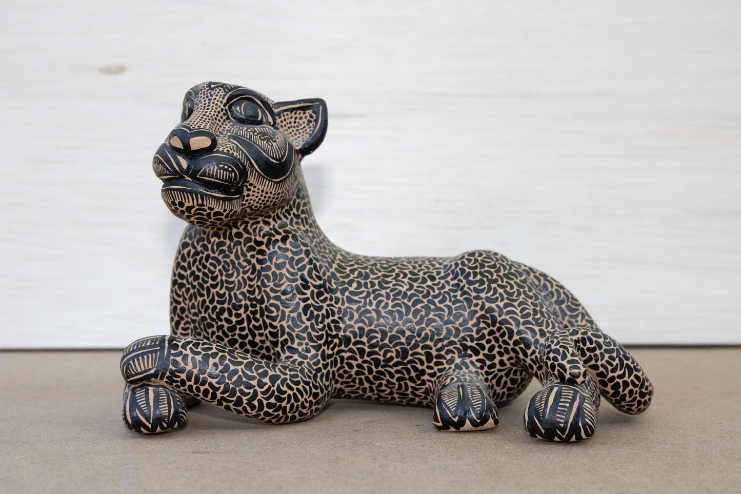 Pottery Clay Mayan Jaguar