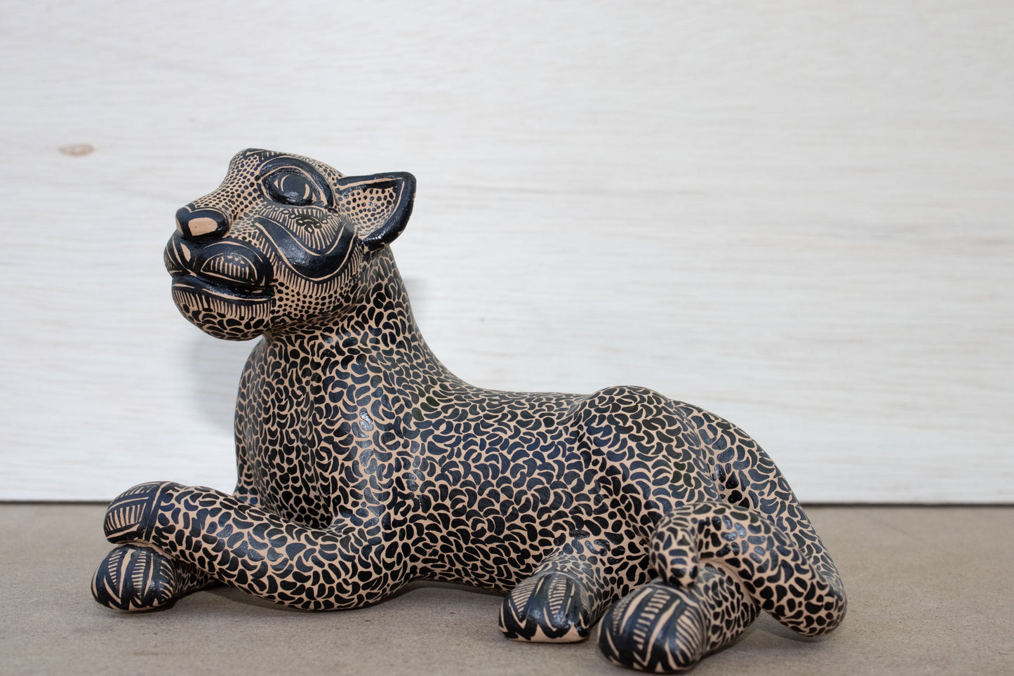 Pottery Clay Mayan Jaguar