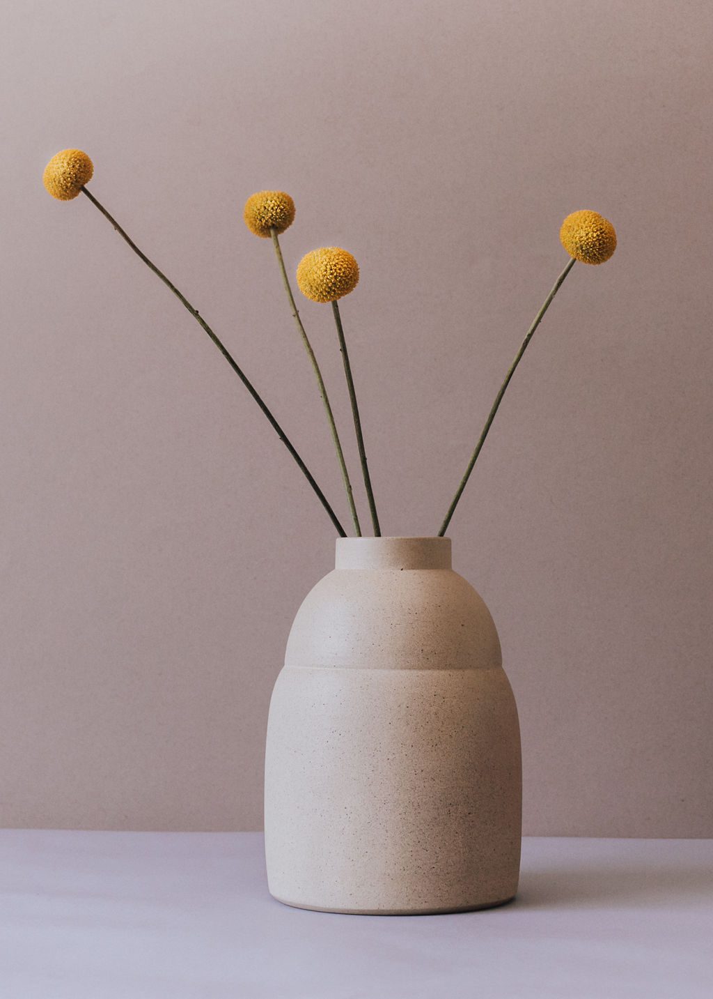 Handmade Chubby Ceramic Vase 