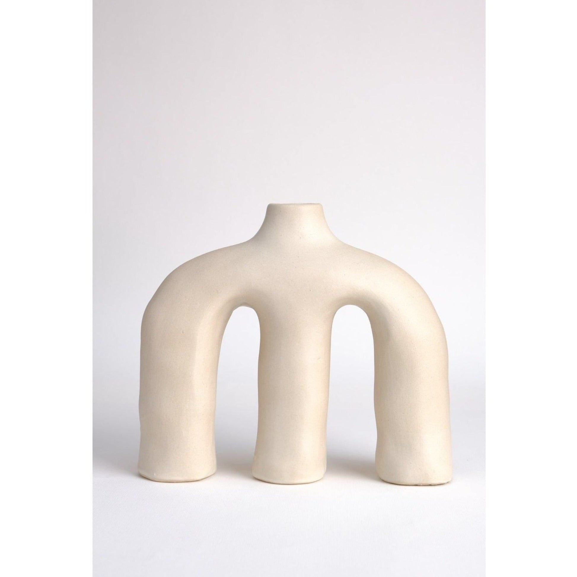 Three Legged Sculptural Ceramic Vase