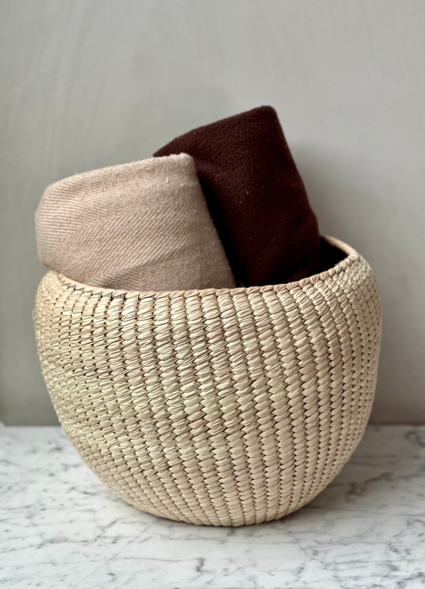 Woven Round Basket