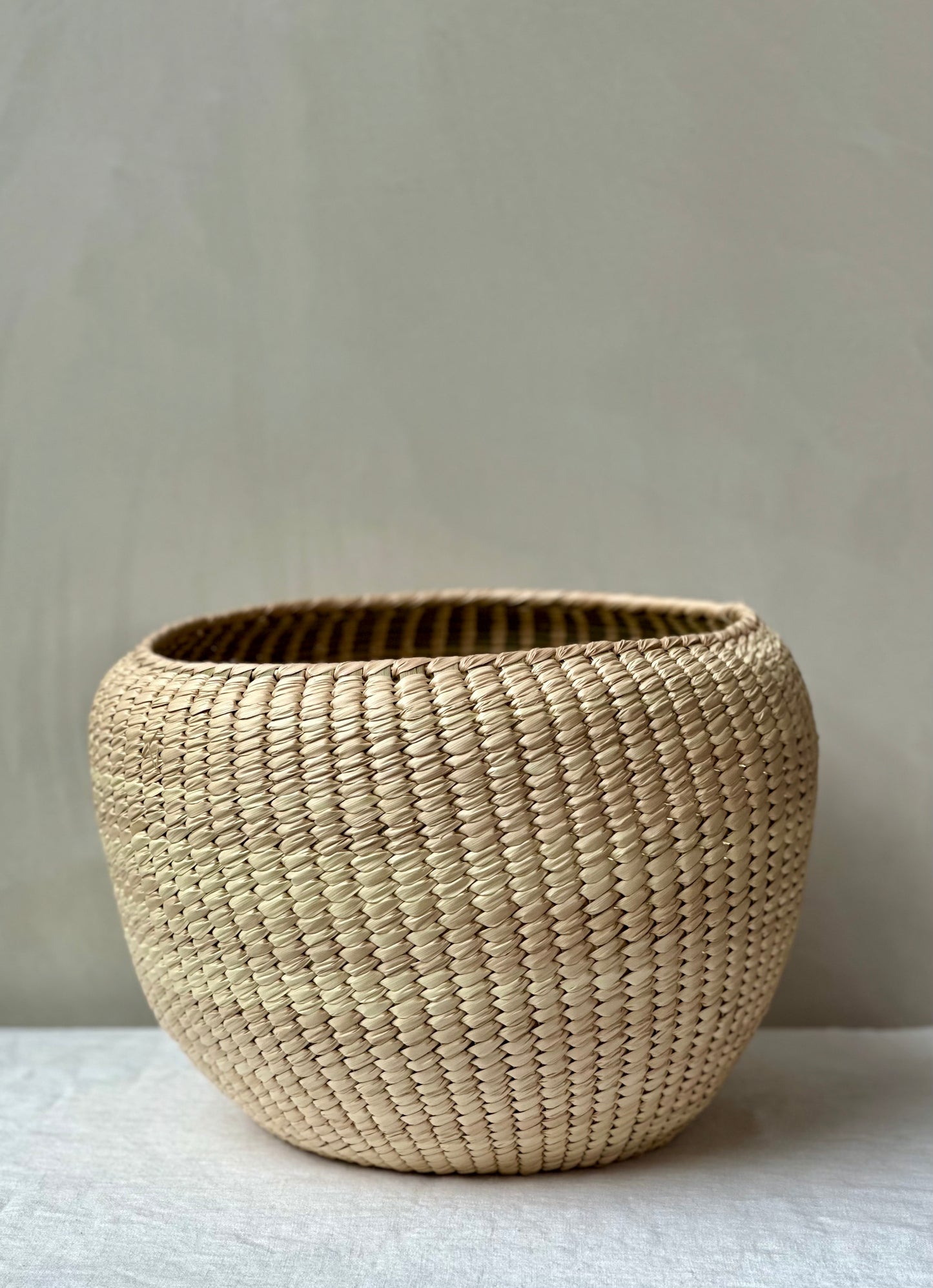 Woven Round Basket