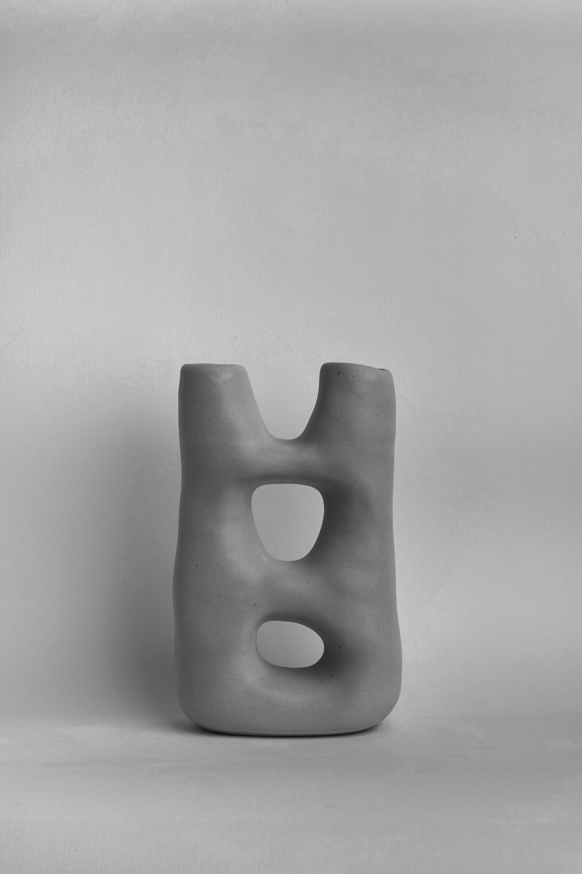 Sculptural High Tower Table Vase