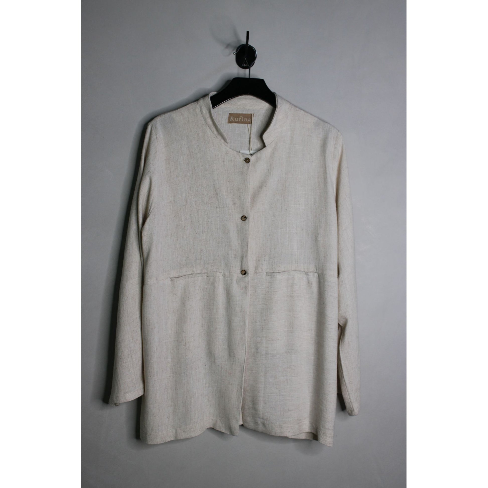Linen Button-Up Shirt