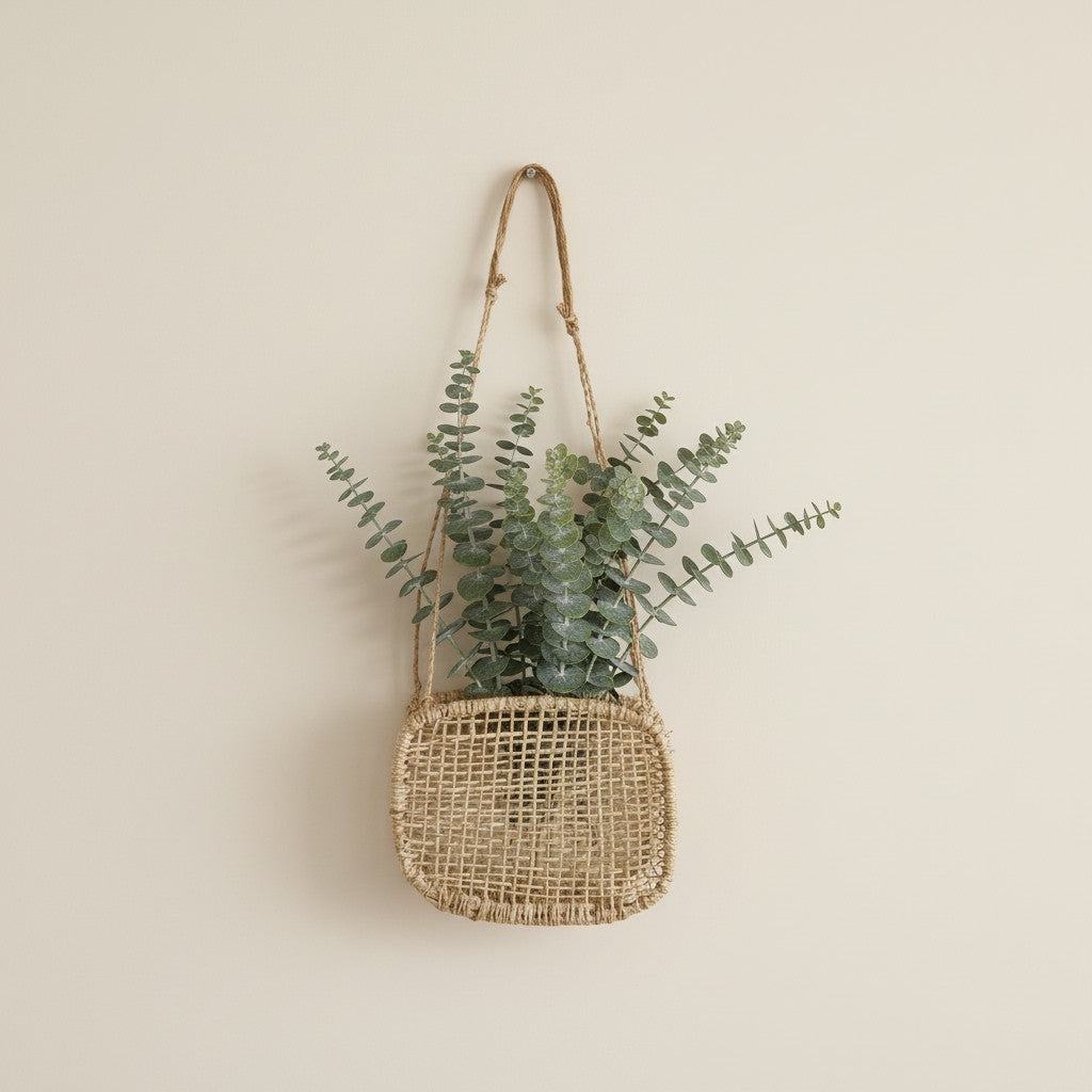 Square Jonote Wall Hanging Basket