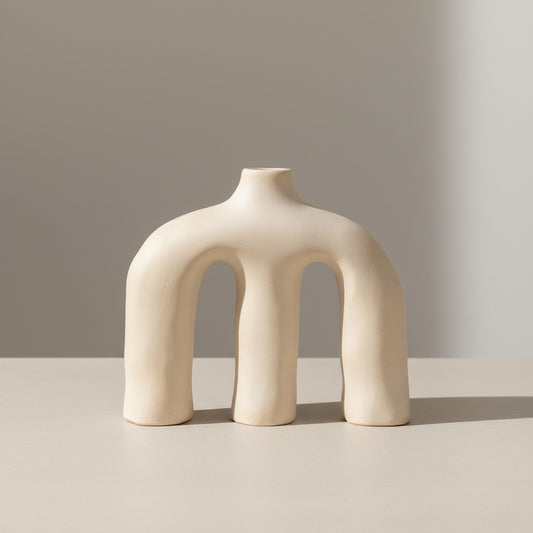 Triple Arch Sculptural Vase