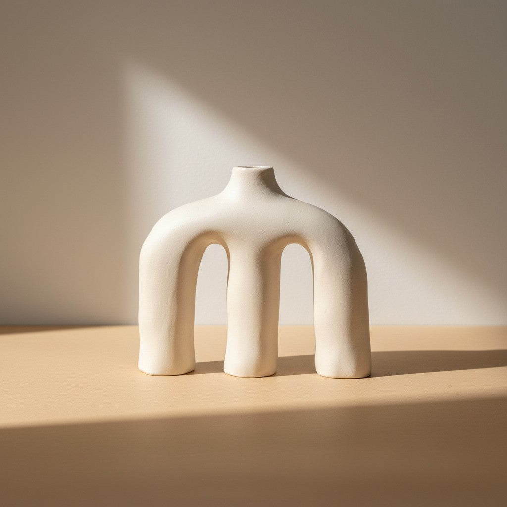Triple Arch Sculptural Vase