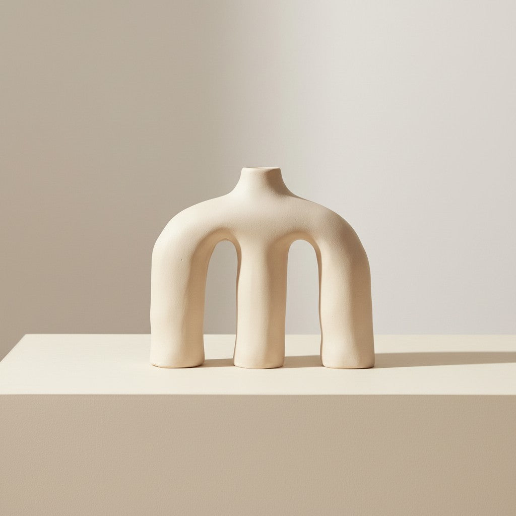 Triple Arch Sculptural Vase