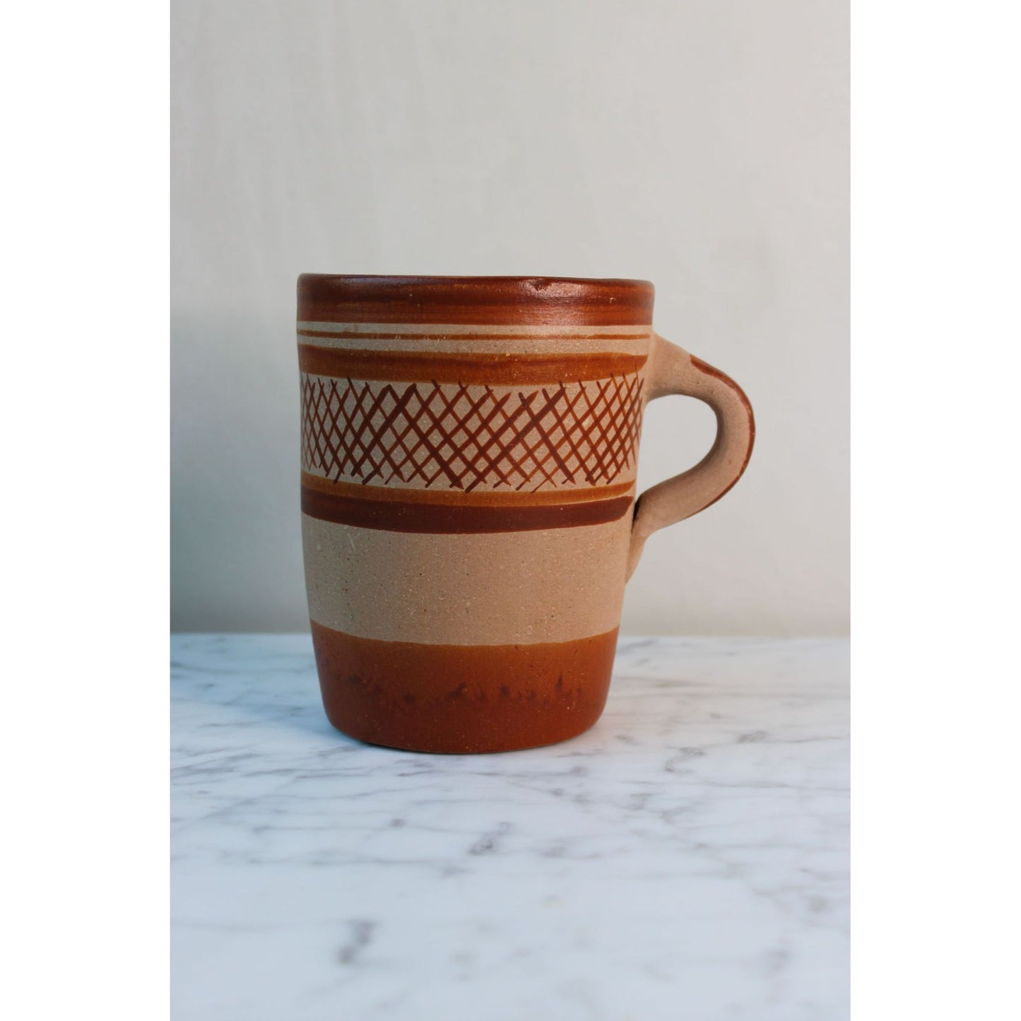 Large Mexican Pottery Mug