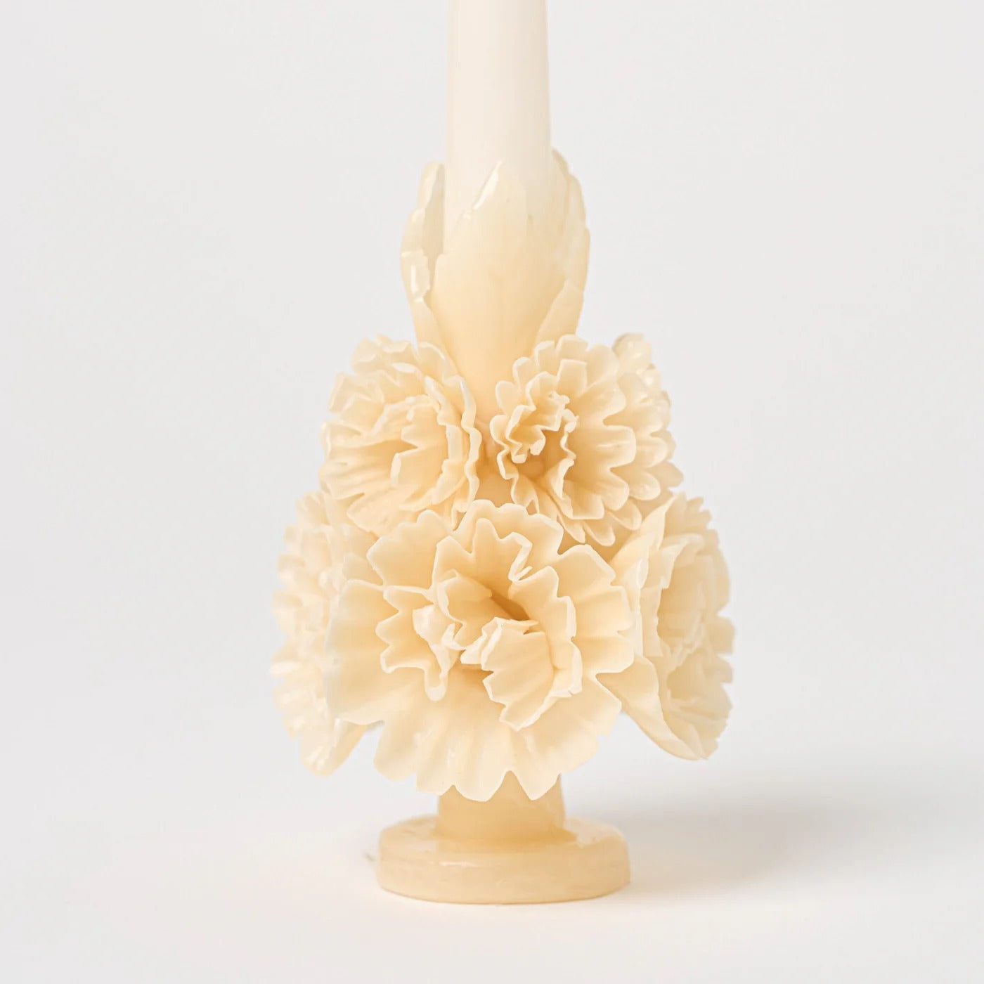 Casa Viviana Sculptural Beeswax Floral Candle - Small